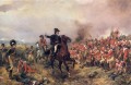 Wellington en Waterloo JANE AUSTEN Y LA BATALLA Robert Alexander Hillingford escenas de batalla históricas Guerra militar